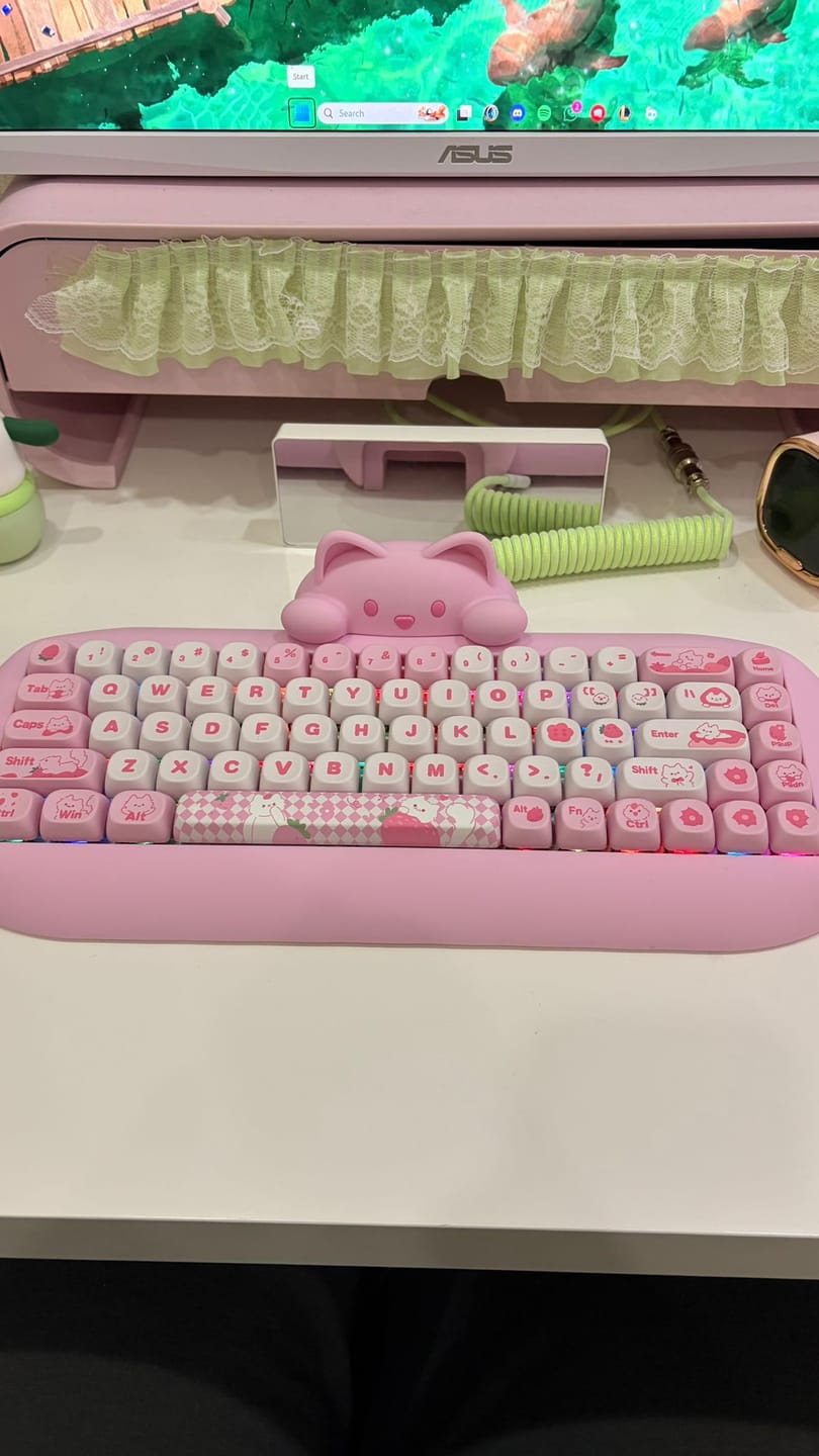 Customer photo review of YUNZII C68 Mekanik Klavye