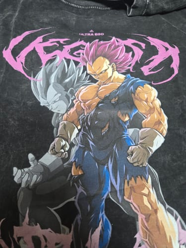 Customer photo review of DBZ ✦ Ultra Ego Vintage Tee