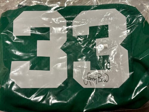 Customer photo review of Larry Bird Autograph Signing