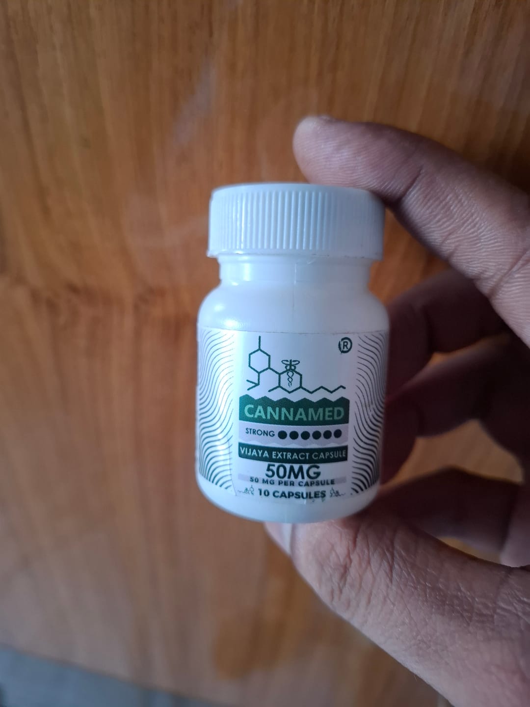 Customer photo review of CannaMed- Medical Cannabis Capsules 50mg (90 Capsules)