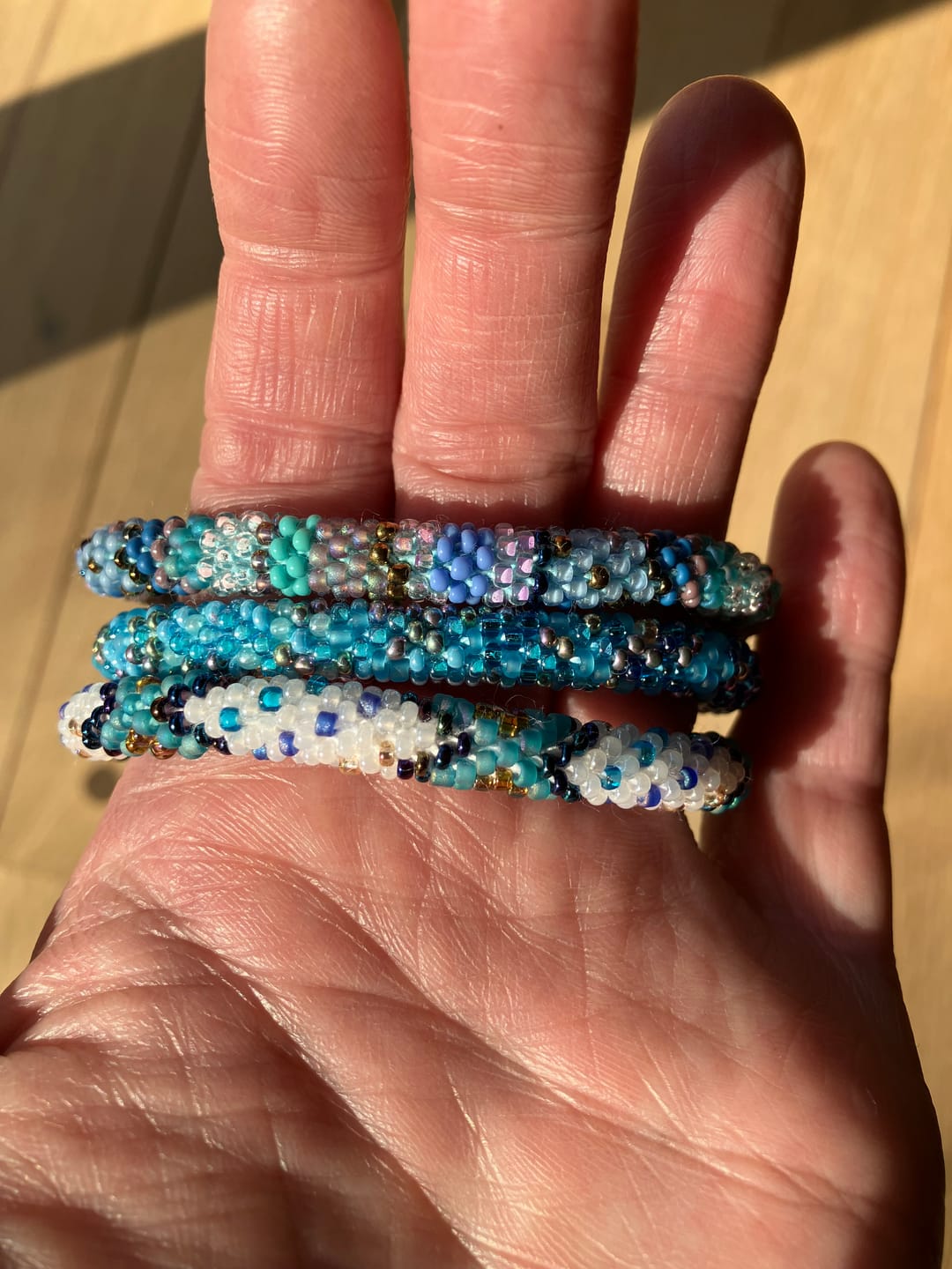 Customer photo review of Oceanic Hues Ombre