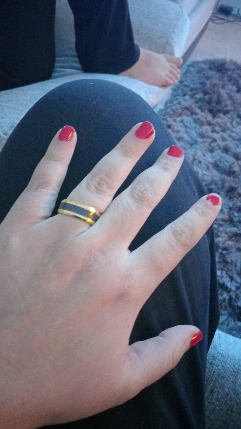 Customer photo review of The Third Dimension Wonder Ring Set