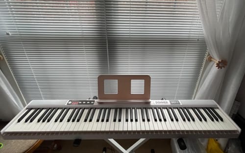 Customer photo review of Donner DEP-1 Portable Digital Piano