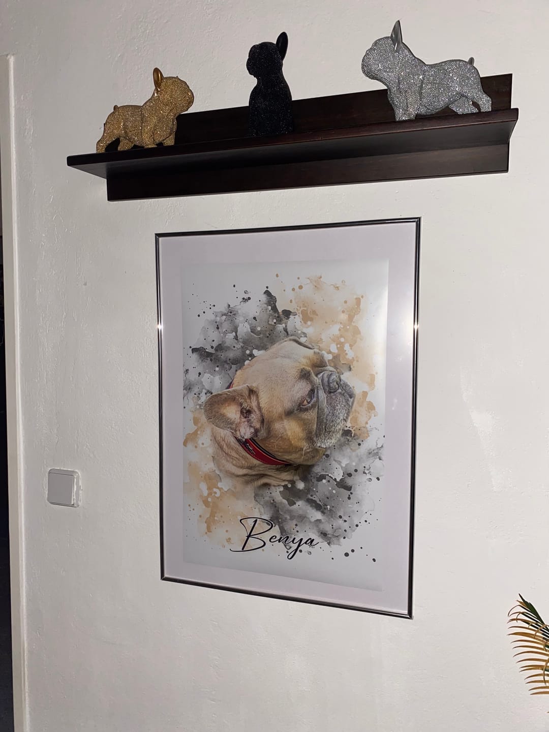 Customer photo review of Tierisches Wasserfarben Portrait