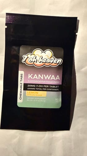 Customer photo review of 7-OH KANWAA TABLETS (20 MG)