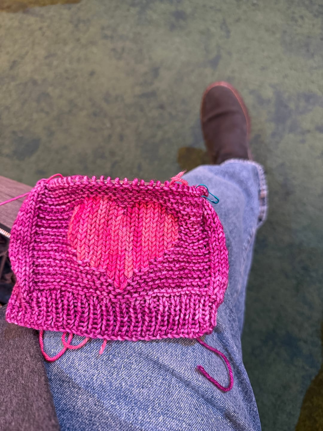 Customer photo review of Malabrigo Arroyo Merino Knitting Yarn