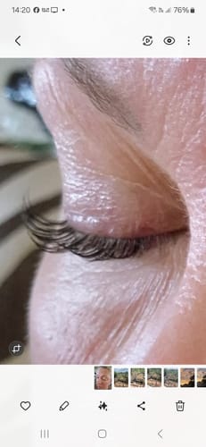Customer photo review of Venus Lash Kit