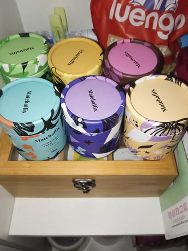 Customer photo review of Pack Sabores - Té Matcha Premium 100% Degustación