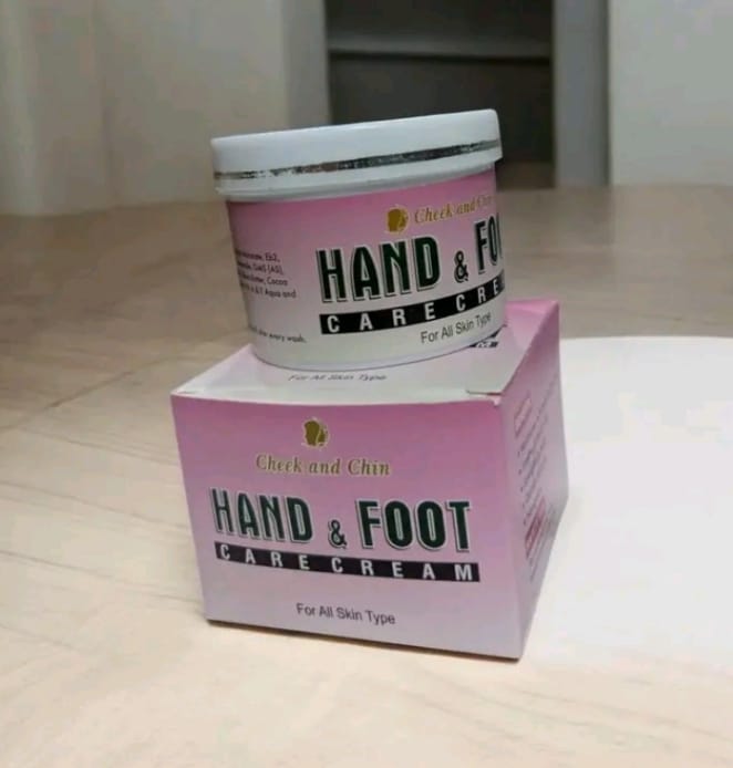 Customer photo review of Hand and Foot cream