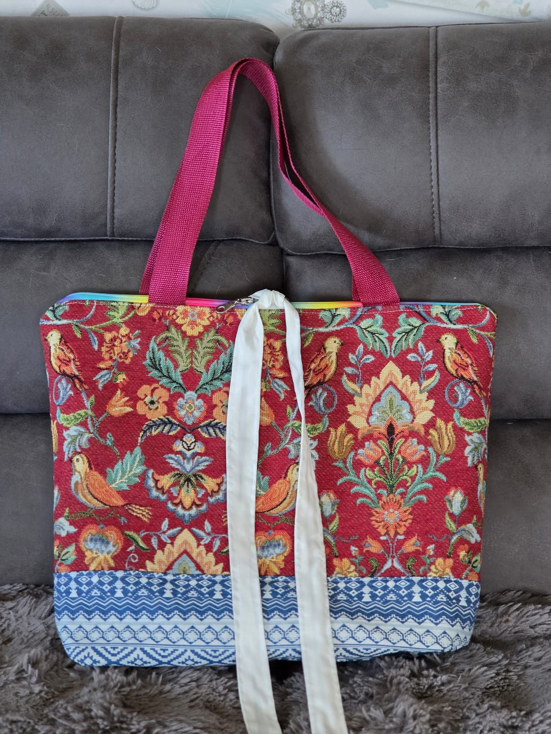 Customer photo review of Plain Webbing/Bag Strap