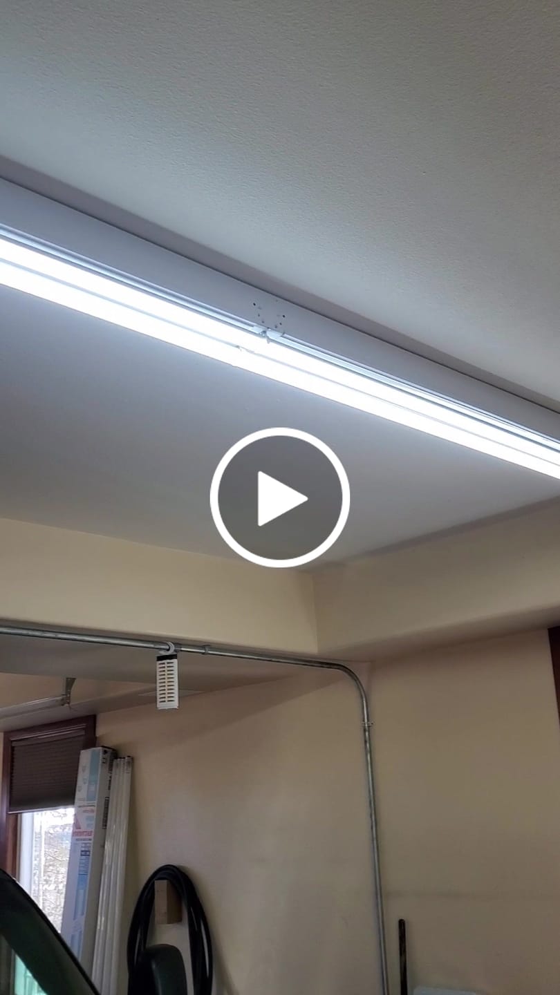 Customer video review of 8ft 40W LED Tube - R17D Base - High Output Base - Bypass - (ETL)