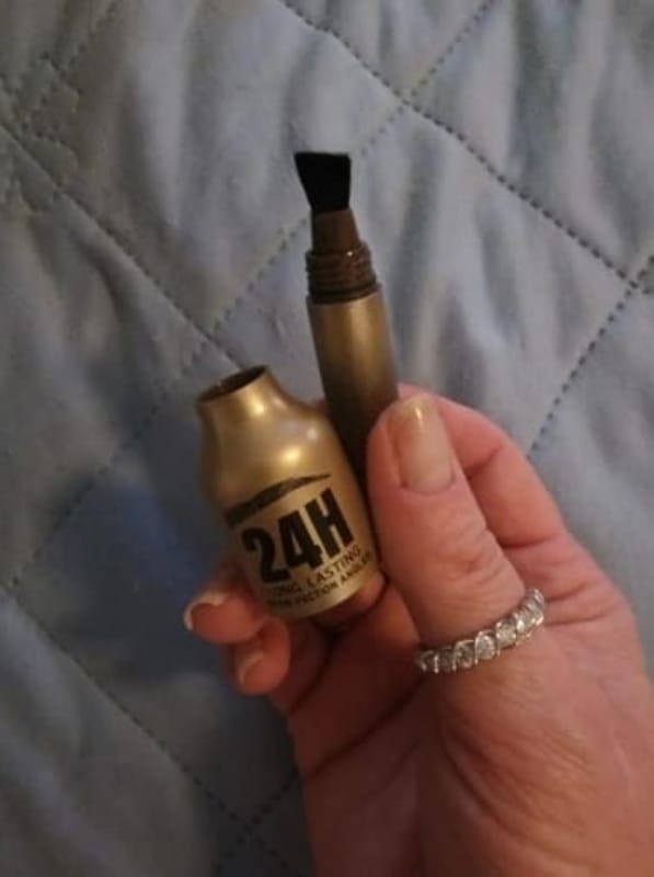 Customer photo review of Awaken™ Dual-Action Brow Wand