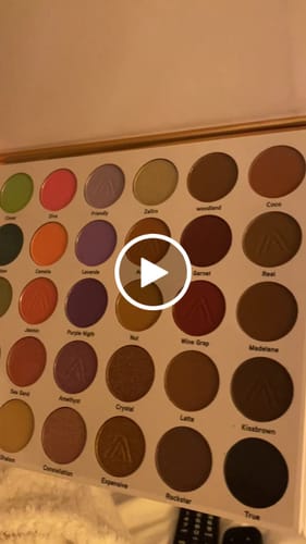Customer video review of PALETA DE SOMBRAS MARVELOUS | MAKEUP EXPERT