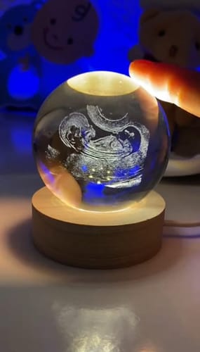 Customer photo review of GlowBaby - some moments glow forever