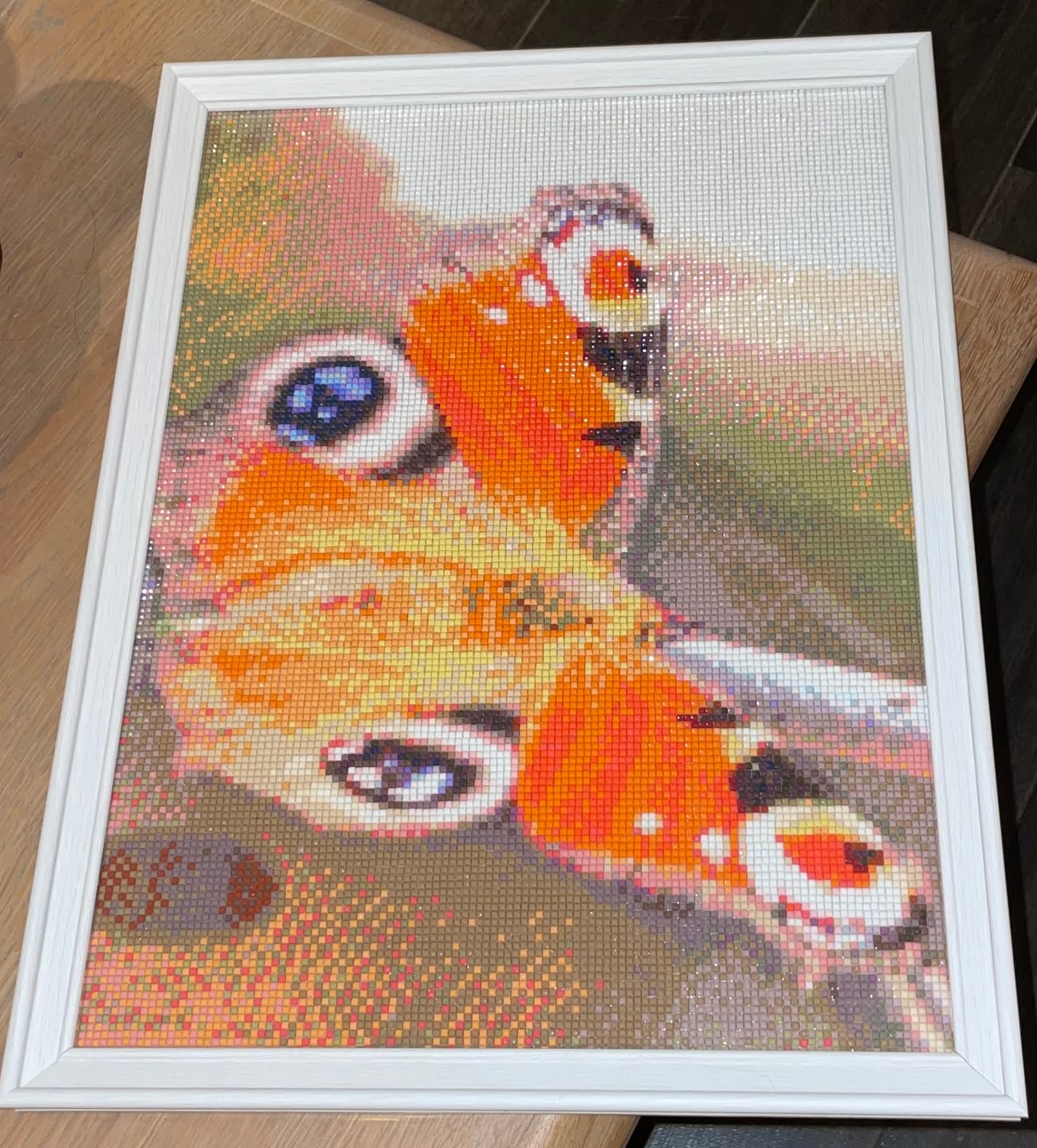 Customer photo review of Eigen Foto Diamond Painting