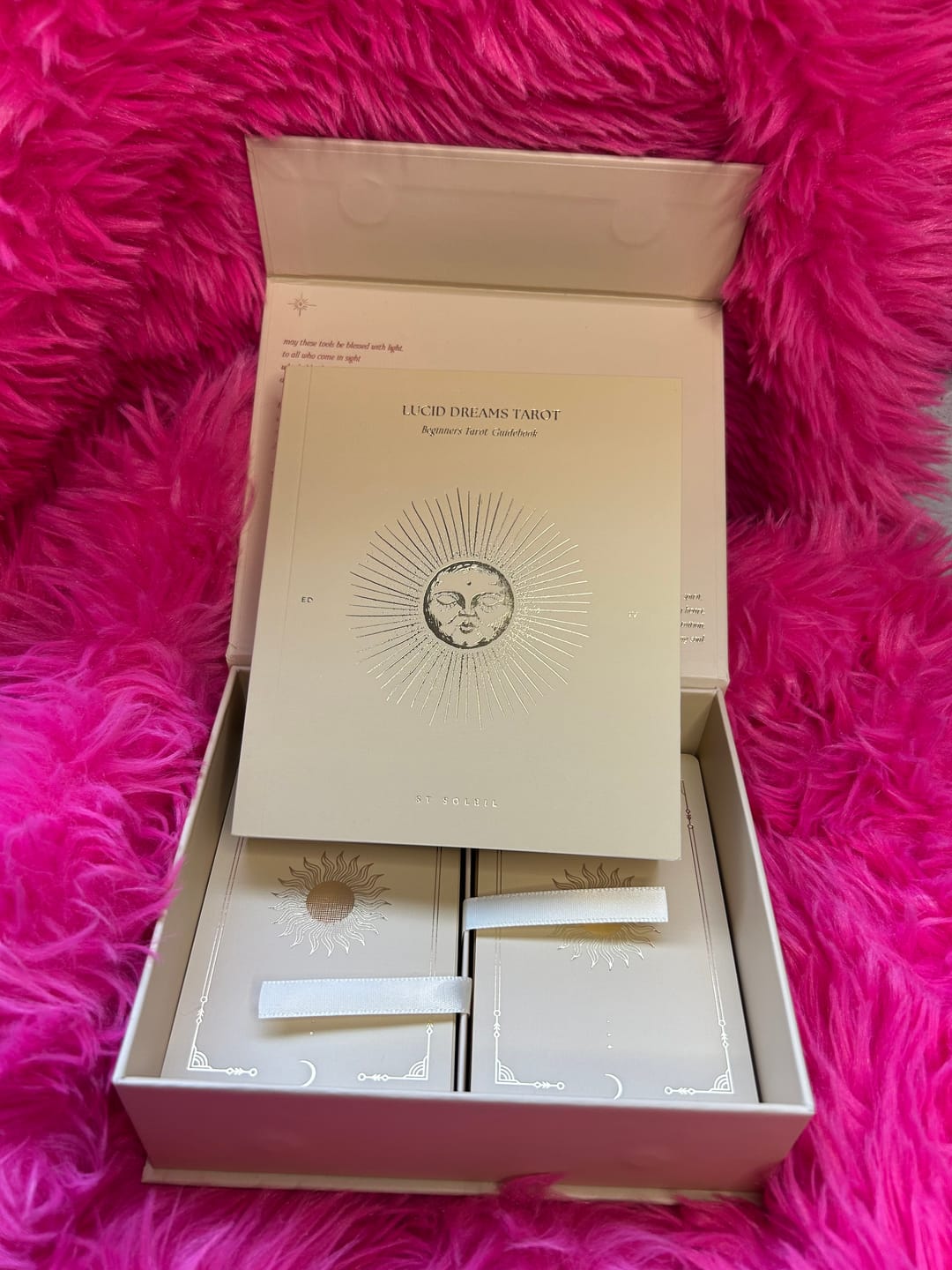 Customer photo review of Lucid Dreams Beginners Tarot • With Keywords™ {EDITION 4}