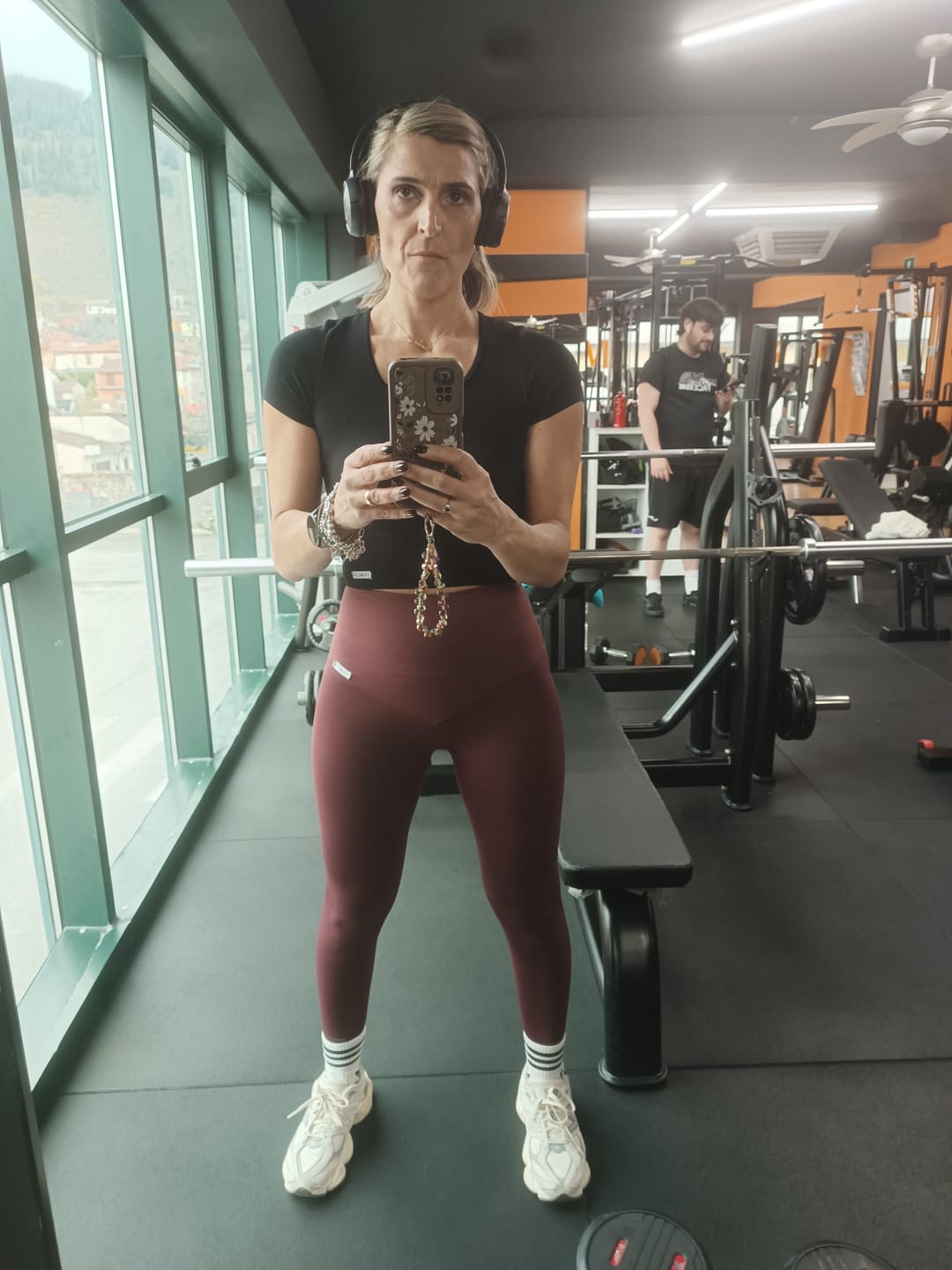 Customer photo review of T-Shirt Crop Top Nero