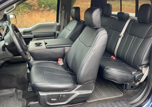 Customer photo review of 2015-20 Ford F150 | 16-22 F-250 F-350 Custom Seat Covers