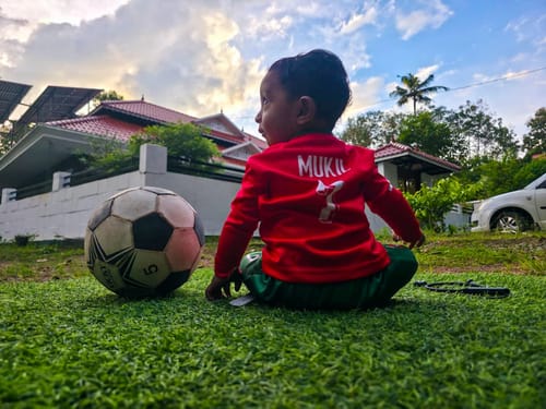 Customer photo review of Kids Jersey and Shorts Set