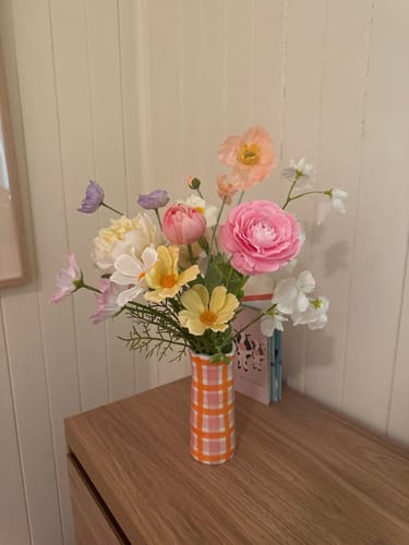 Customer photo review of Pastel Flowers