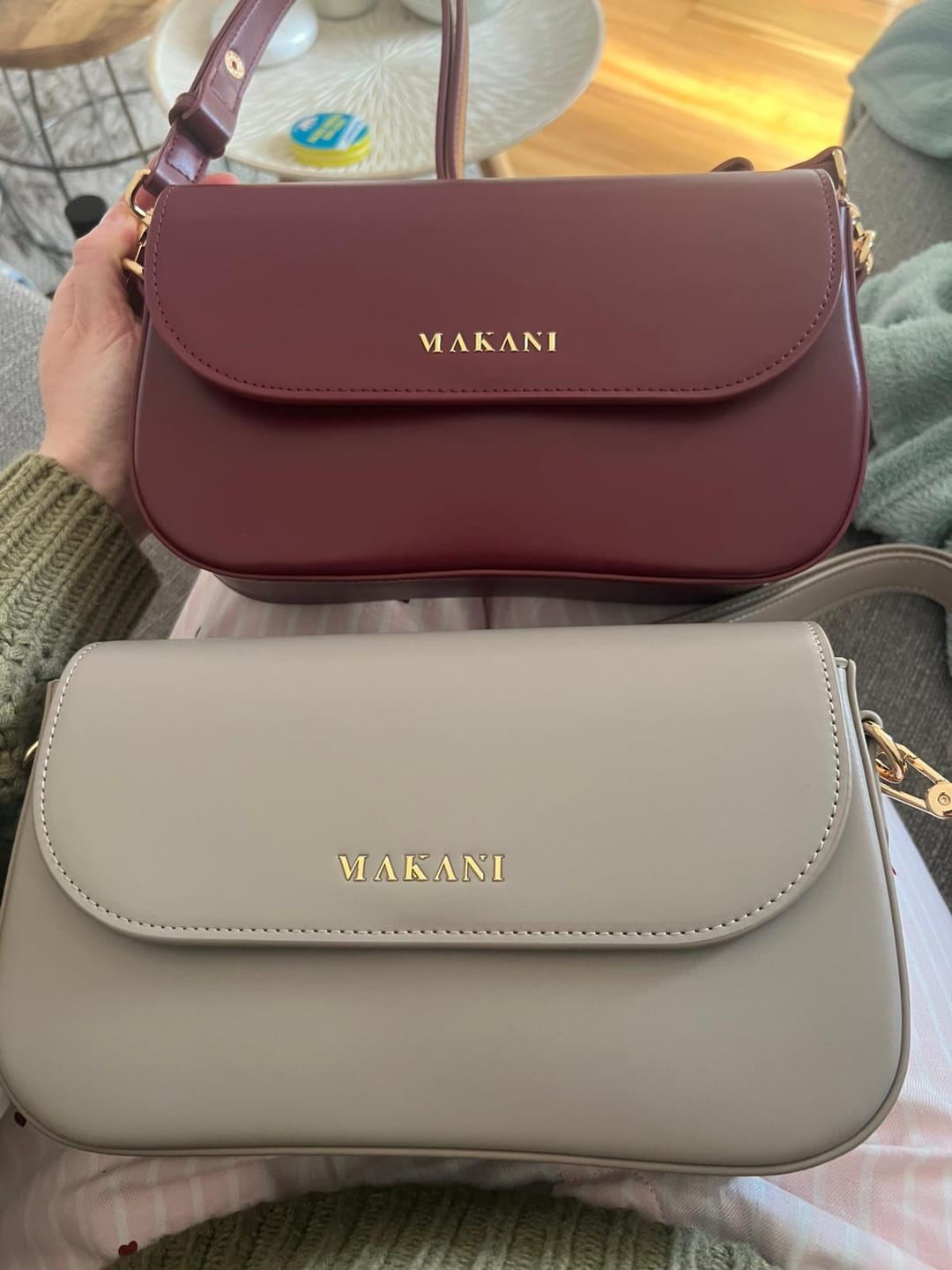 Customer photo review of CHLOIE - TAUPE