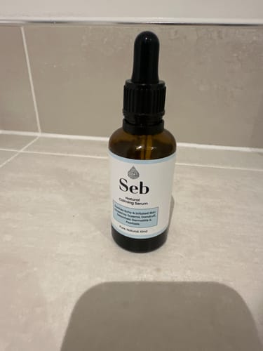 Customer photo review of Seb Natural Calming Serum