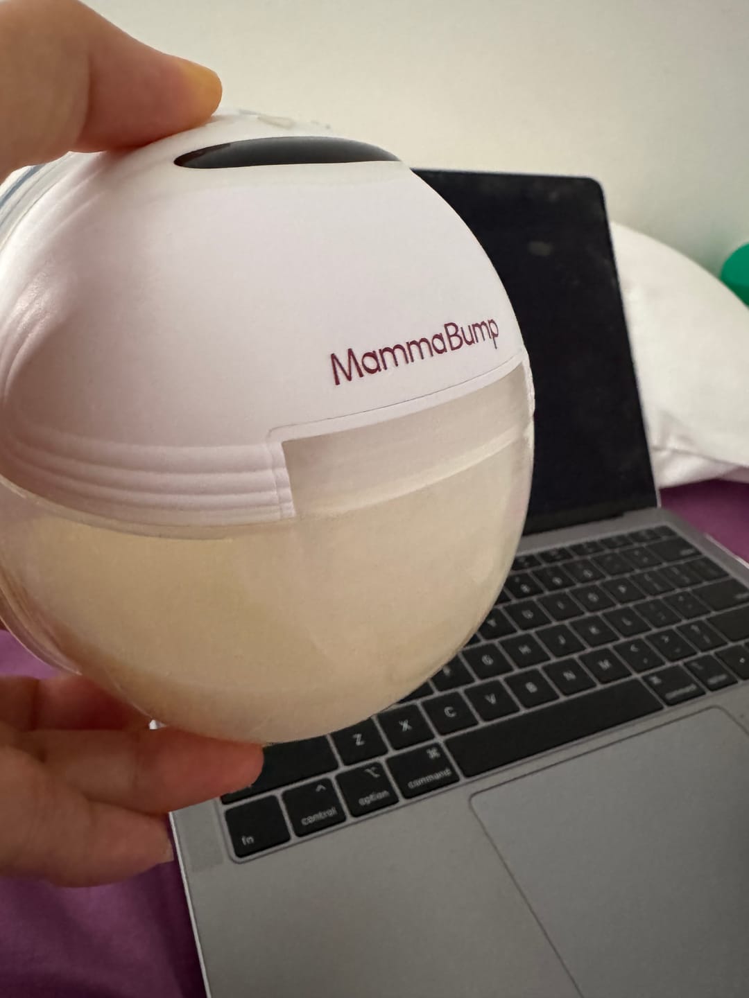 Customer photo review of The Luna© Wearable Breast Pump