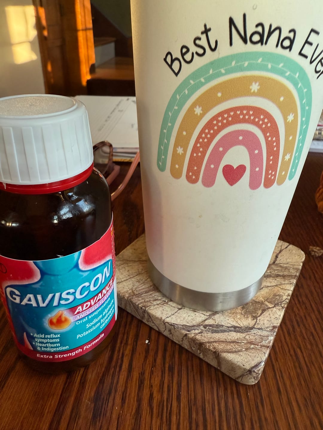 Customer photo review of Gaviscon Advance Aniseed Flavour Oral Suspension,150ml