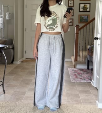 Customer photo review of Aelfric Eden Graffiti Heart Baggy Sweatpants