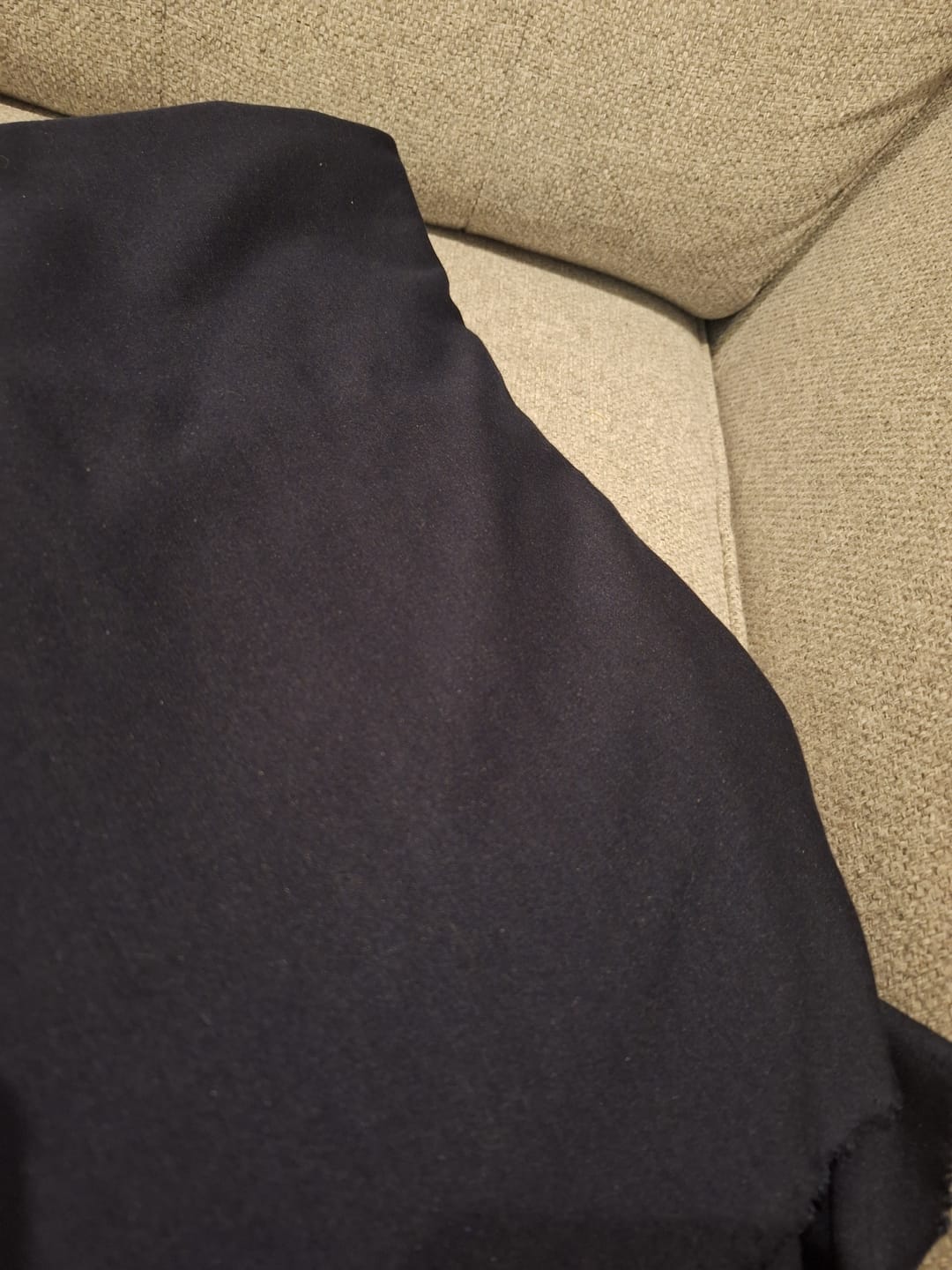 Customer photo review of Plain Ponte Roma Fabric