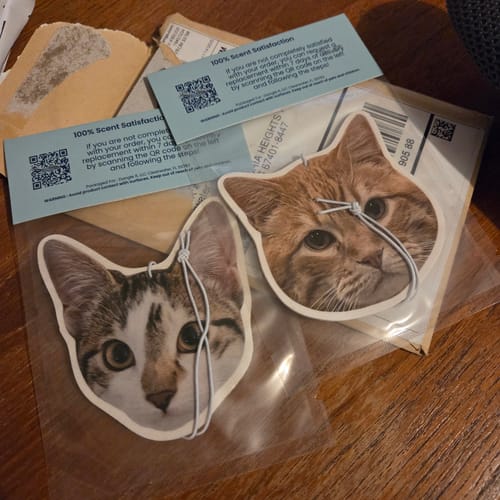 Customer photo review of Custom Air Freshener