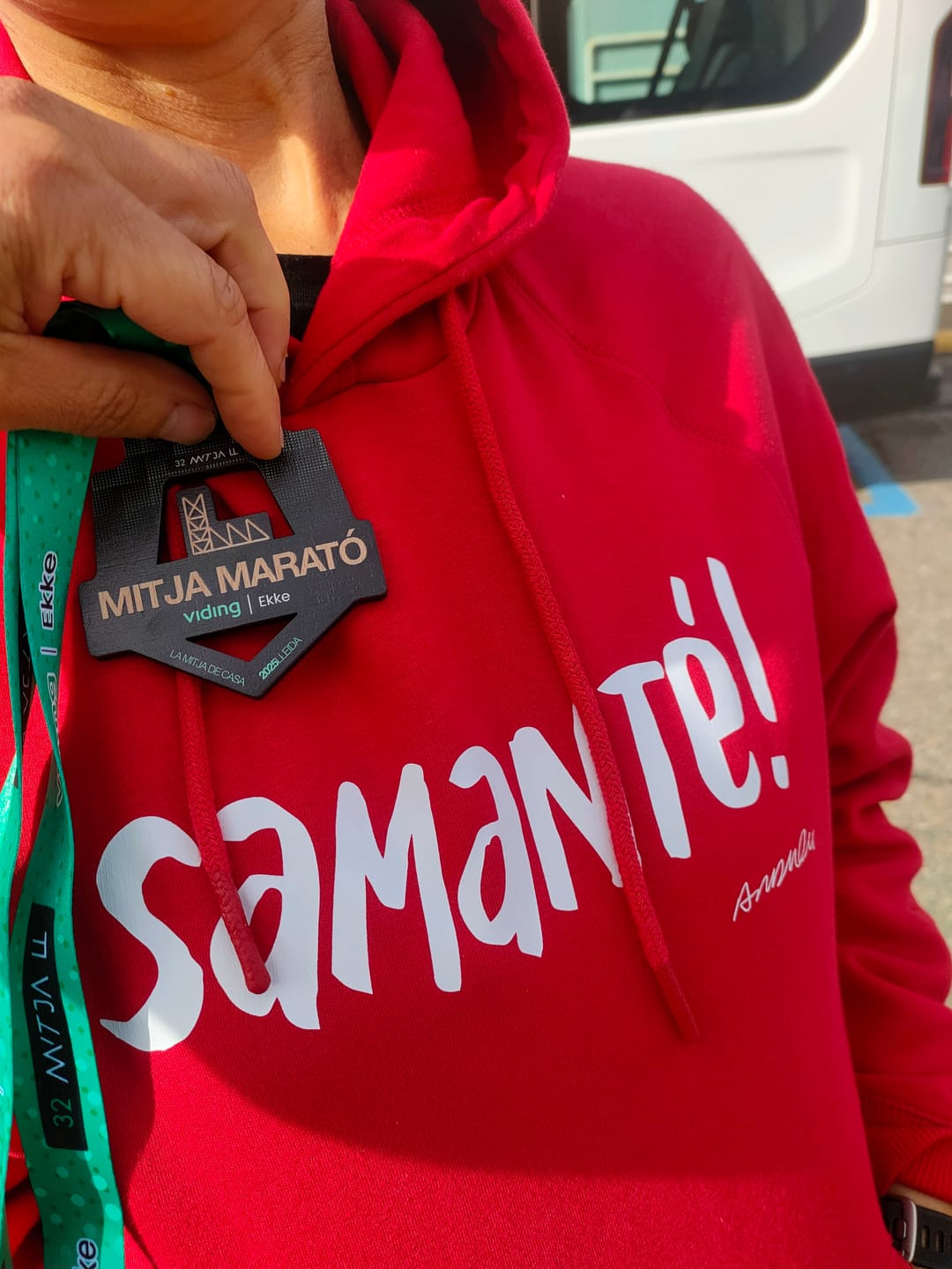 Customer photo review of Sudadera "Samanté!"