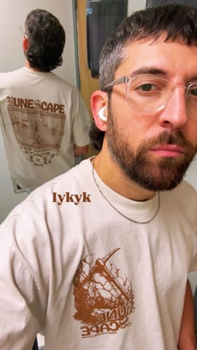 Customer photo review of Rune Scape Tee