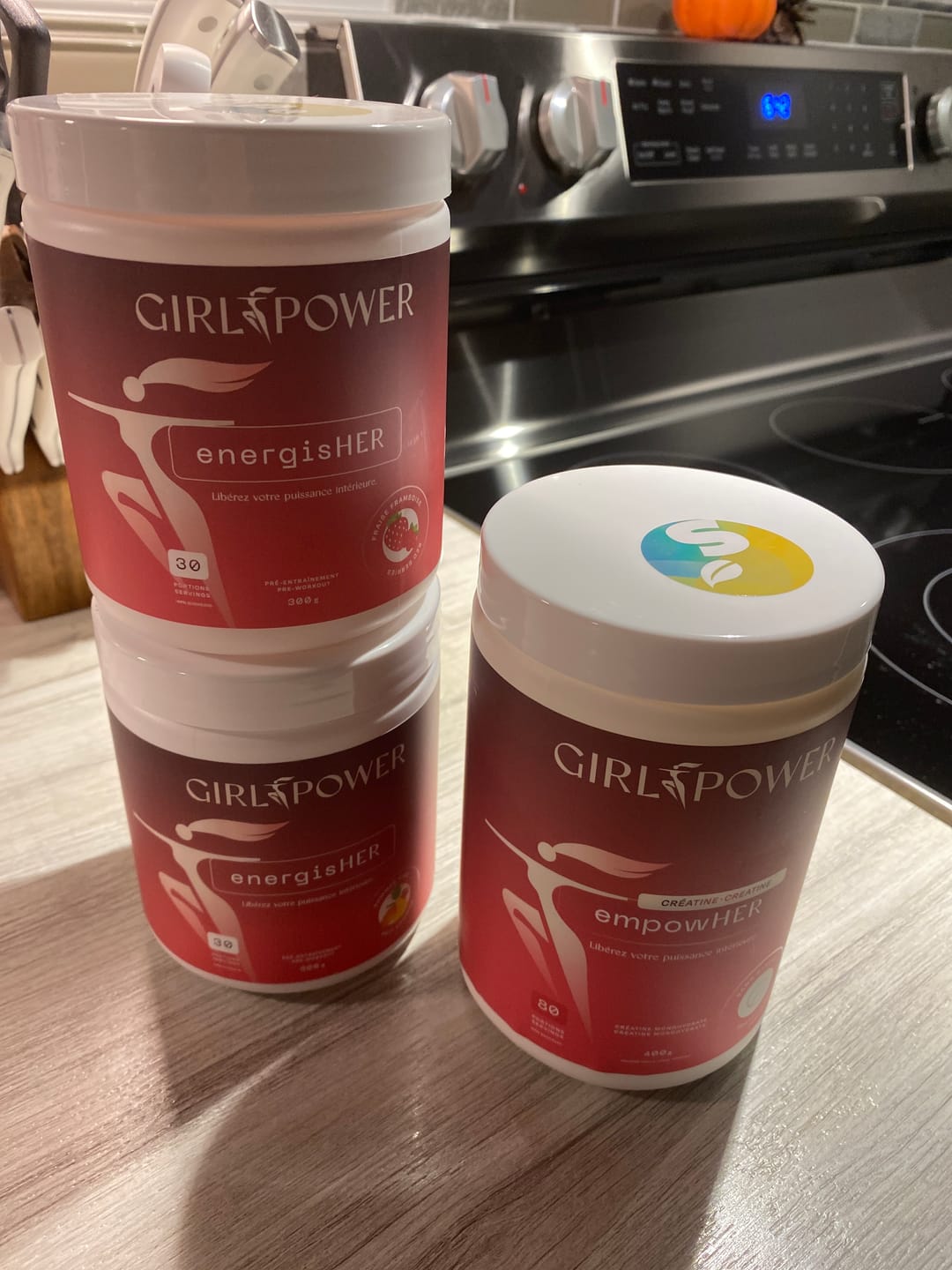 Customer photo review of Girl Power - EnergisHER - 300g