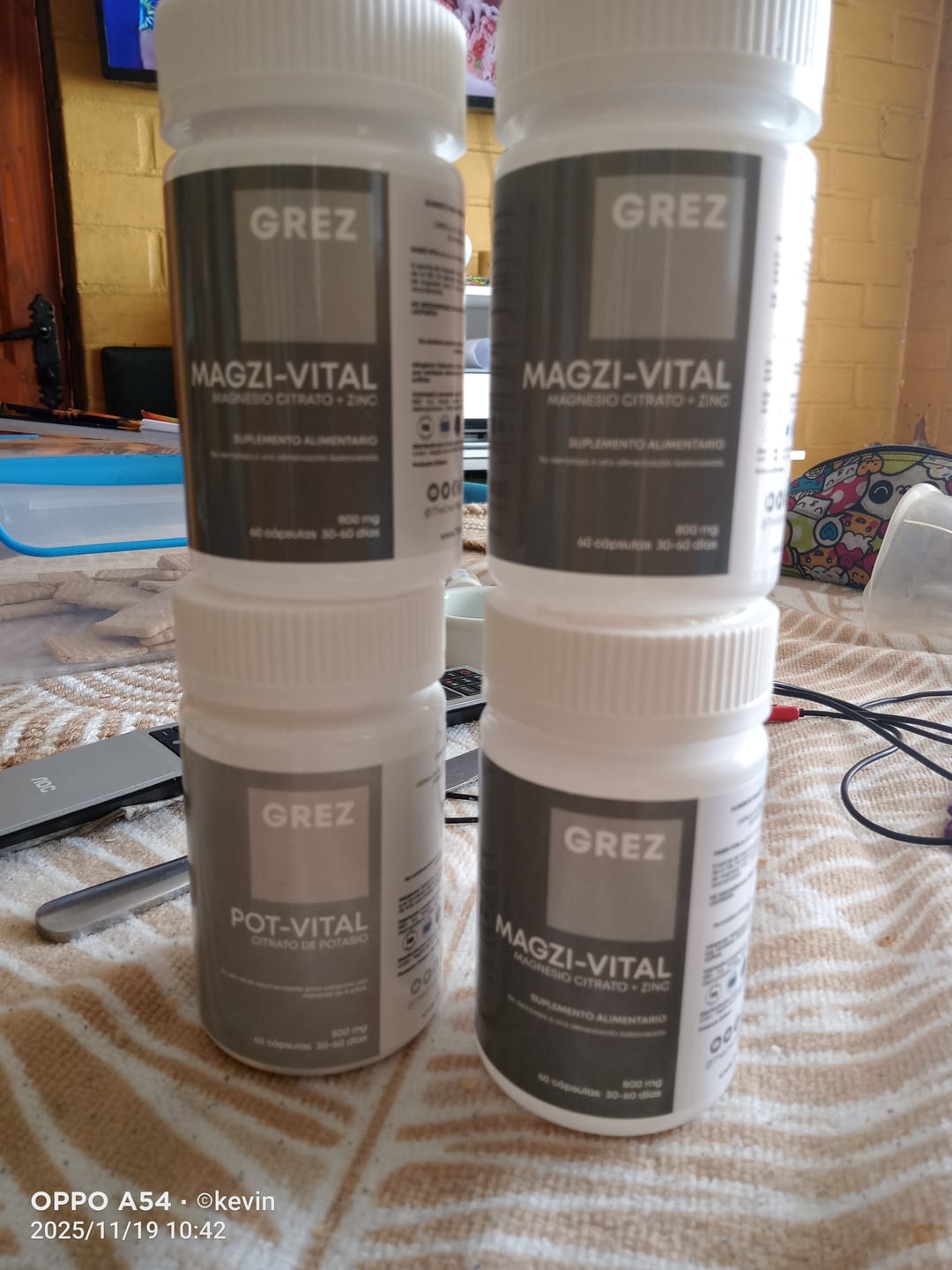 Customer photo review of MAGZI-VITAL - 800mg magnesio citrato + zinc