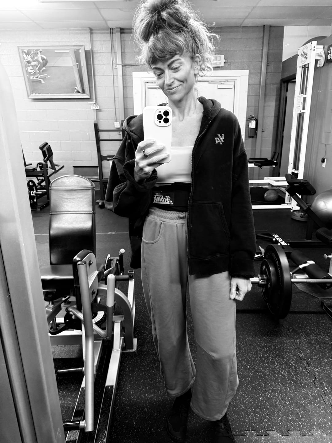 Customer photo review of 5162 - Golds Gym Throwback Zip-ups