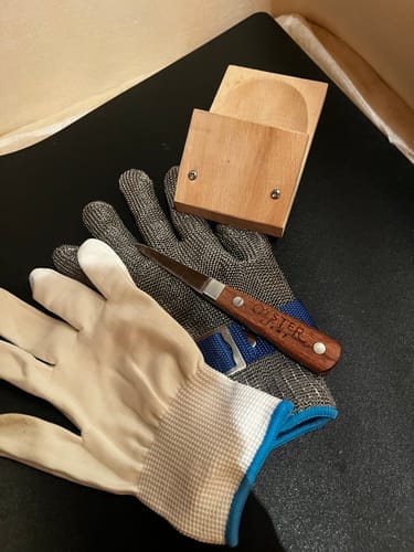 Customer photo review of The OysterClamp 2.0