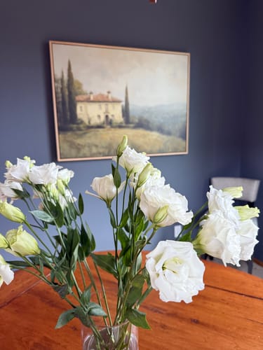 Customer photo review of Country Villa Canvas Art