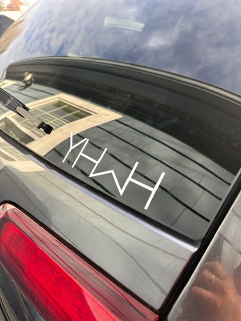 Customer photo review of Laser Cut Decal Logo Pack