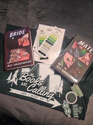 Customer photo review of good girl book club subscription