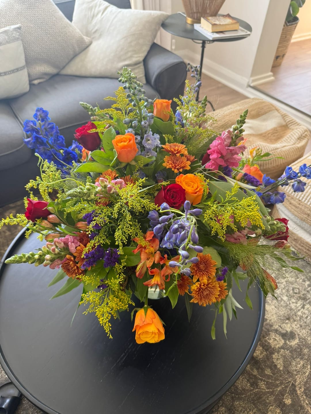 Customer photo review of Brilliantly Happy Bouquet