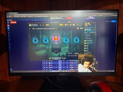 Customer photo review of Monitor MSI PRO MP243L E14 - 23.8" - (1920x1080) FHD - IPS - 144Hz