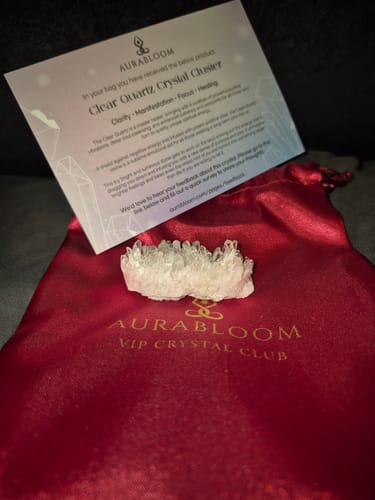 Customer photo review of VIP Crystal Club ~ Monthly Crystal Tester