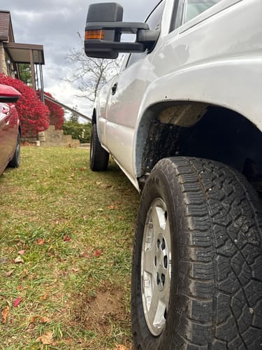 Customer photo review of 2 inches 6X139.7 Wheel Spacers For Chevy GMC Ram1500