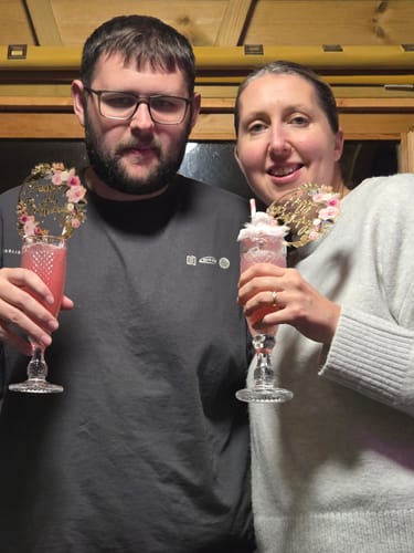 Customer photo review of Birthday Cocktail Kit