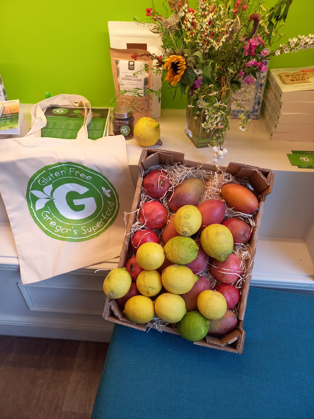 Customer photo review of Mango & Granatapfel Retterbox %