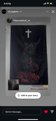 Customer photo review of SAINT MICHAEL Hoodie