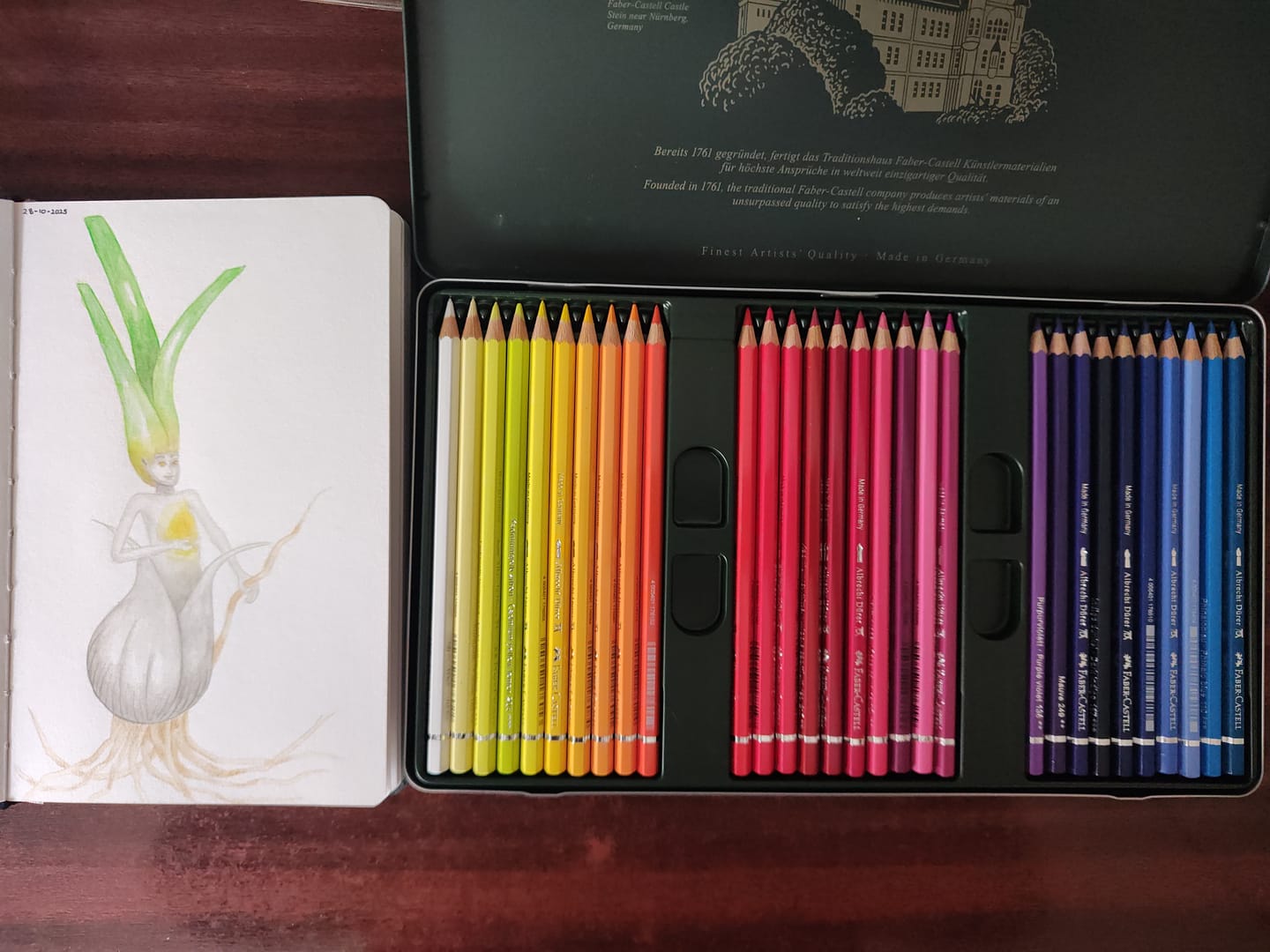Customer photo review of Faber Castell Albrecht Durer - Set 60 Lápices Acuarelables