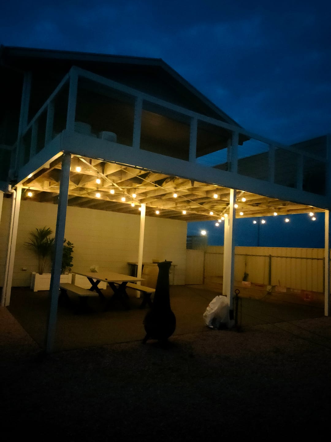 Customer photo review of Festoon Solar Lights (Series 2)