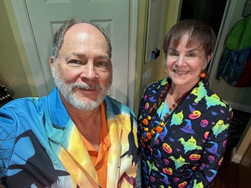 Customer photo review of Colorful Halloween Party Pattern Print Women's Blazer